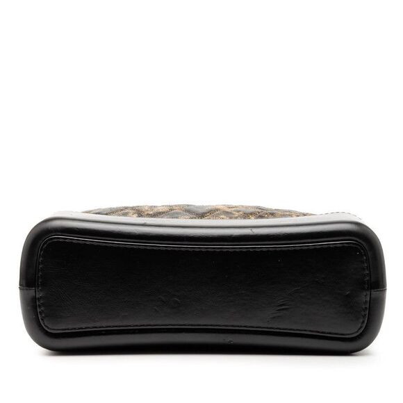 Chanel Cocomark Gabriel De Chanel Chain Shoulder Bag Black Gold Leather Women's - Picture 3 of 6